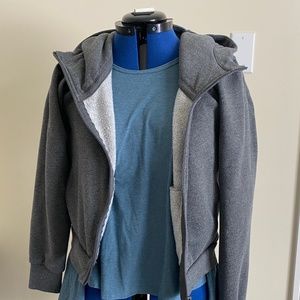 Grey Crop Jacket